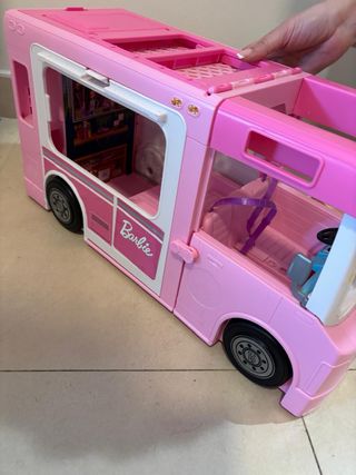 Caravana Barbie Rosa
