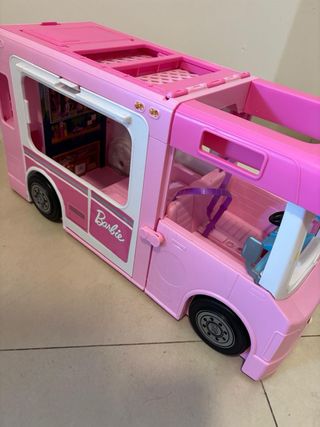 Caravana Barbie Rosa