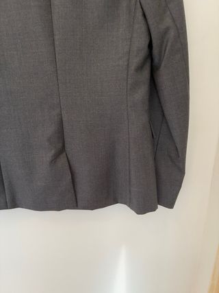 Americana gris estilo sastre - fondo de armario :)