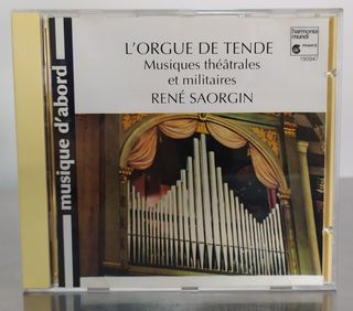 L'ORGUE DE TENDE - MUSIQUES THEATRALES/MILITAIRES