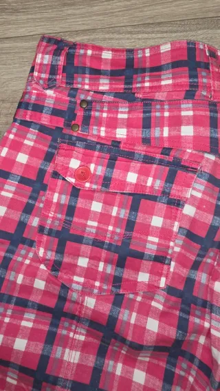 Bermudas T.L a cuadros