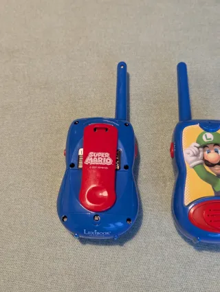 Walkie Talkies Mario y Luigi