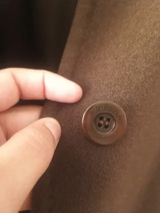 Abrigo Burberry Marrón Mujer