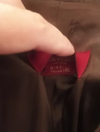 Abrigo Burberry Marrón Mujer