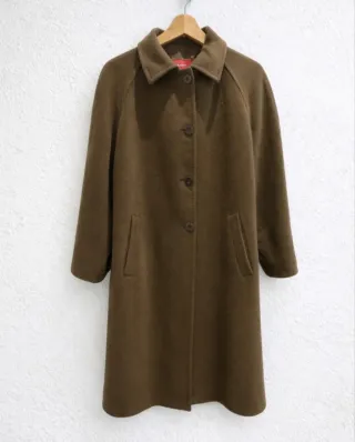 Abrigo Burberry Marrón Mujer