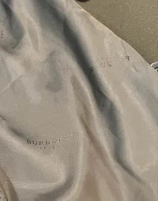 Abrigo Burberry Marrón Mujer