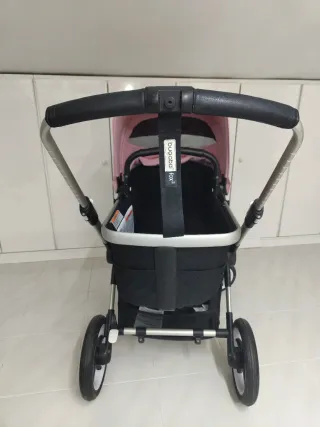 Bugaboo Fox 2 Silla de Paseo Rosa y Negra