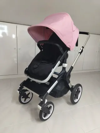 Bugaboo Fox 2 Silla de Paseo Rosa y Negra