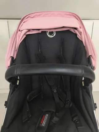 Bugaboo Fox 2 Silla de Paseo Rosa y Negra