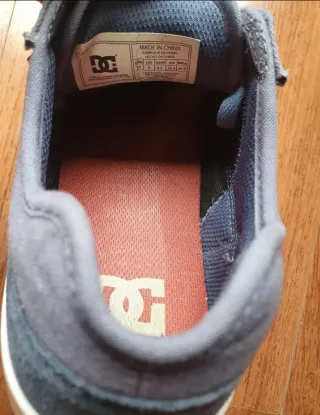 Zapatillas DC Hombre Azul/Gris Talla 43