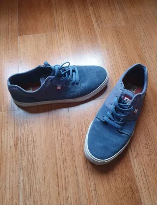 Zapatillas DC Hombre Azul/Gris Talla 43