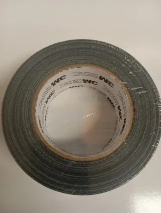 3 rollos  Cintas Americana Adhesivas 3M Duct Tape