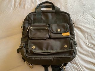 Mochila National Geographic Negra y Marrón