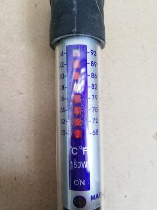 2 Calentadores de agua para Acuario de 150W y 200W