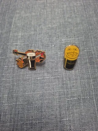 Lote 2 Pins Guinness Día de San Patricio