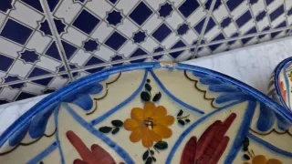 Juego 6 Cuencos Cerámica Decorados