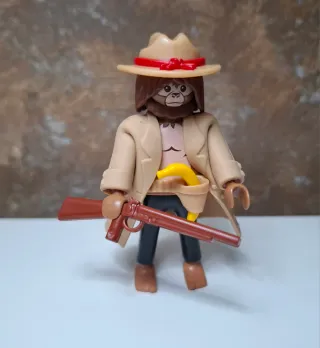 Playmobil custom pistolero planeta de los simios