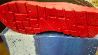 Zapatos Sparco Negros y Rojos