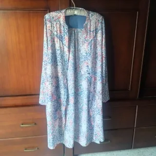 Vestido Camisero Manga Larga del Corte Inglés.