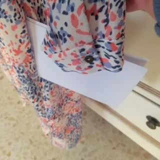 Vestido Camisero Manga Larga del Corte Inglés.