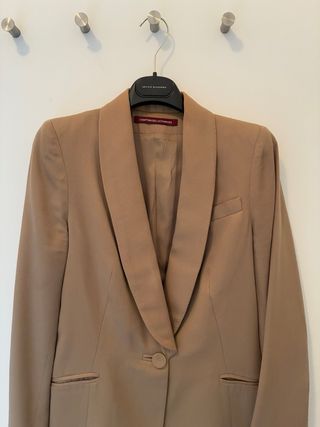 Americana beige Comptoir estructurada