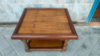Mesa Mesita de Centro Vintage Madera 640513971