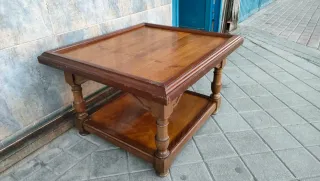 Mesa Mesita de Centro Vintage Madera 640513971