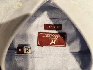 Camisa Williot Azul Claro Talla S Slim