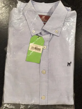 Camisa Williot Azul Claro Talla S Slim