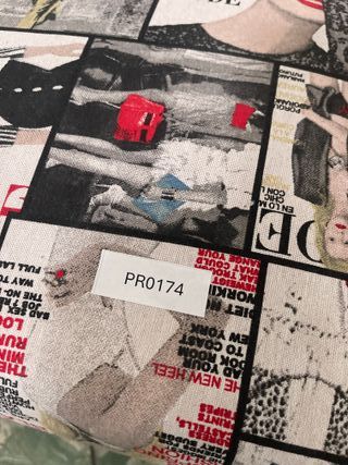 PR0174 - Puff reposapiés pop-art