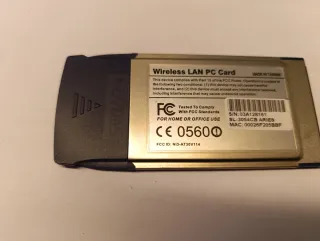 Tarjeta Wi-Fi PCMCIA Cardbus 32-bit Atheros