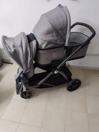Peg Perego YPSI Lounge Trio Gemellare City Grey