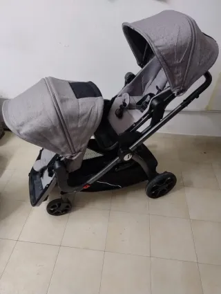 Peg Perego YPSI Lounge Trio Gemellare City Grey