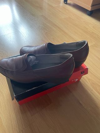 Zapatos de piel Treintas mujer talla 40