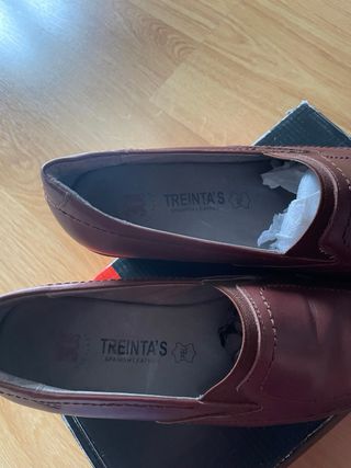 Zapatos de piel Treintas mujer talla 40