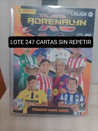 Lote 247 Cartas Panini Adrenalyn XL La Liga