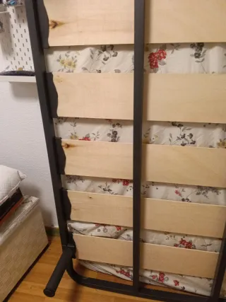 Somier 120cm con Colchón