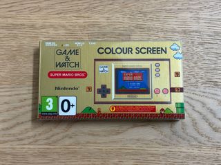 Nintendo Game & Watch Super Mario Bros. Dorado