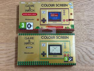Nintendo Game & Watch Super Mario Bros. Dorado