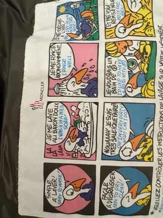 Plumas Moncler Negro