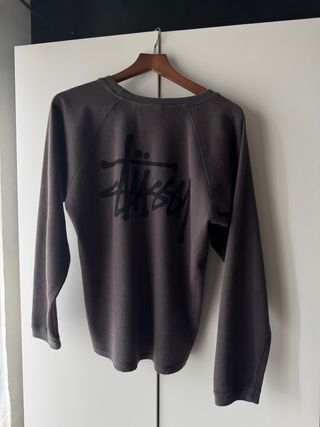 Jersey Stussy Thermal Marrón