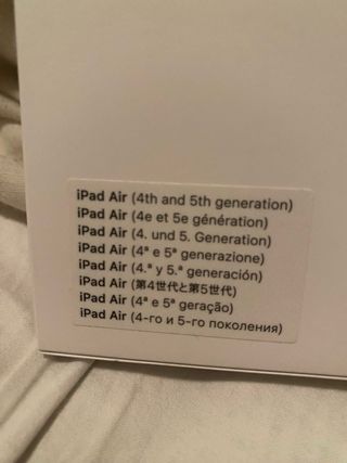 Funda Smart Folio iPad Air Apple Gris Obscuro