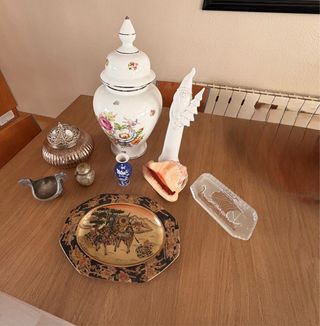 Lote Decoración Jarra Porcelana y Más