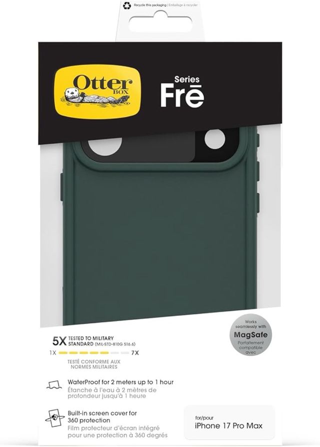 NUEVO Otterbox Frē MagSafe iPhone 17 Pro Max Verde
