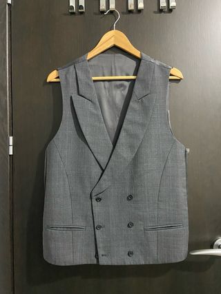 Chaqué Hombre Gris COMO NUEVO