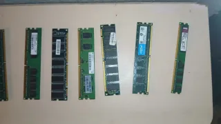 Lote 4 Módulos RAM ELPIDA HP