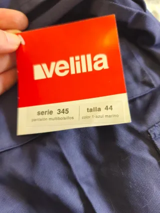 Pantalón de trabajo azul talla 44