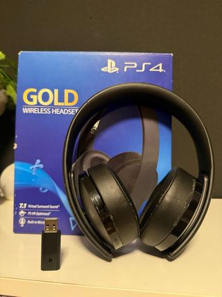 Cascos Inalámbricos PS4 Gold