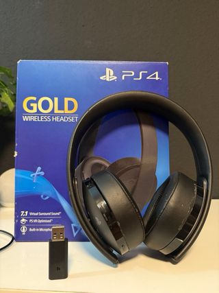 Cascos Inalámbricos PS4 Gold