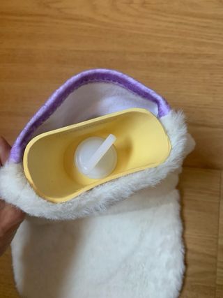 Bota de agua caliente cactus morada